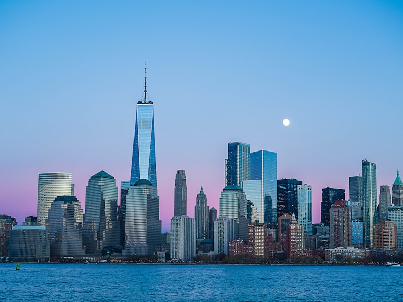 Stock photo of a city skyline outside the U.S.
